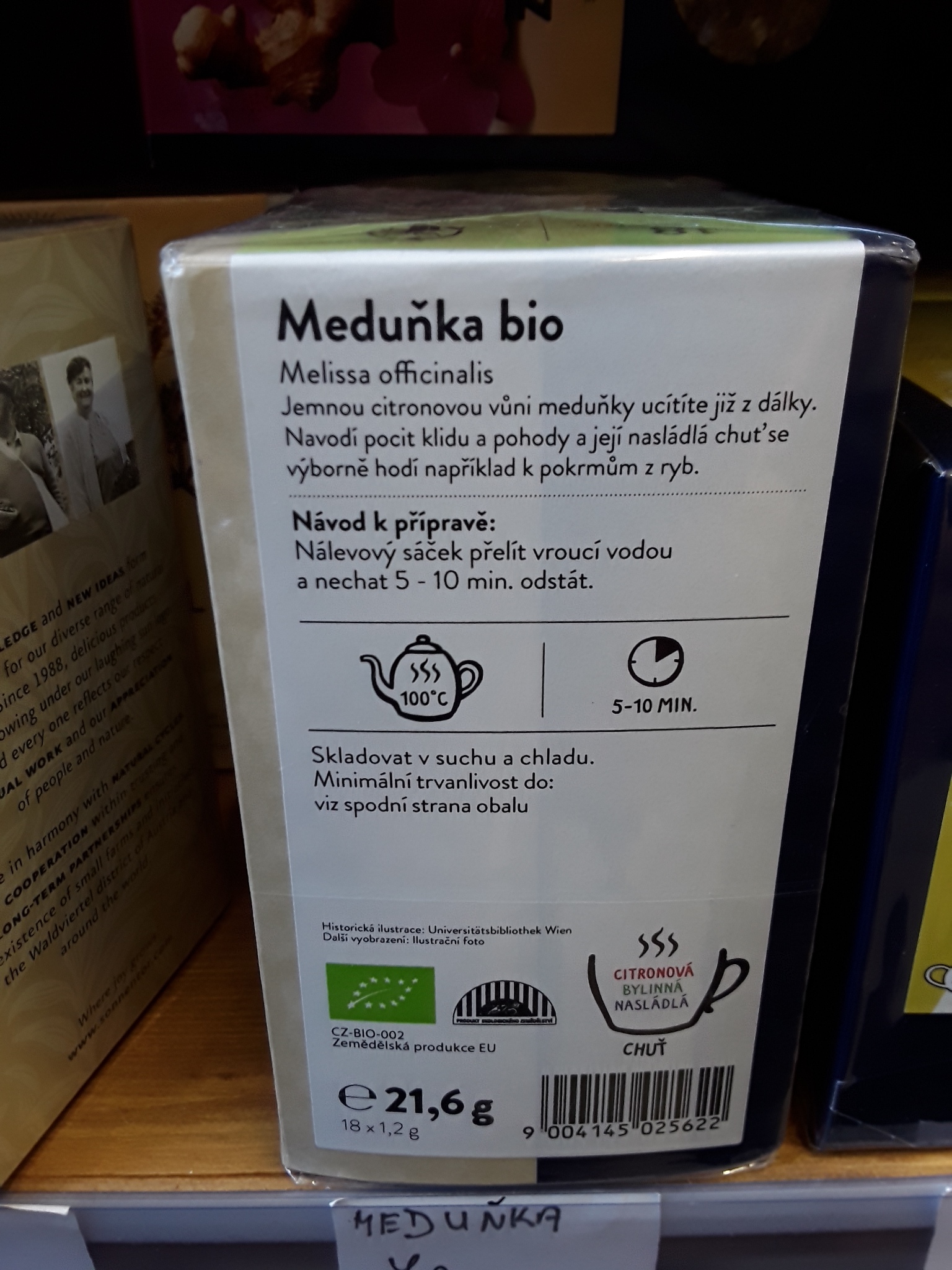 Čaj meduňka