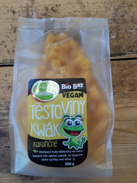Těstoviny Kwák kukuřičné