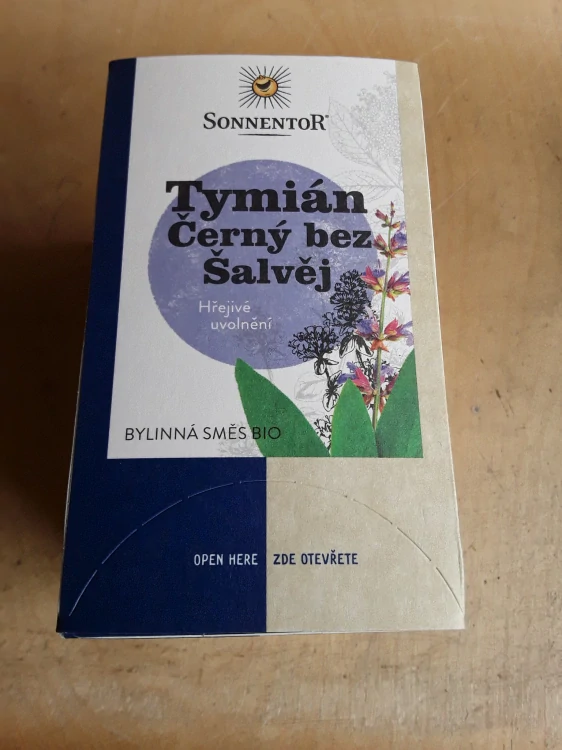 Tymián - černý bez - šalvěj