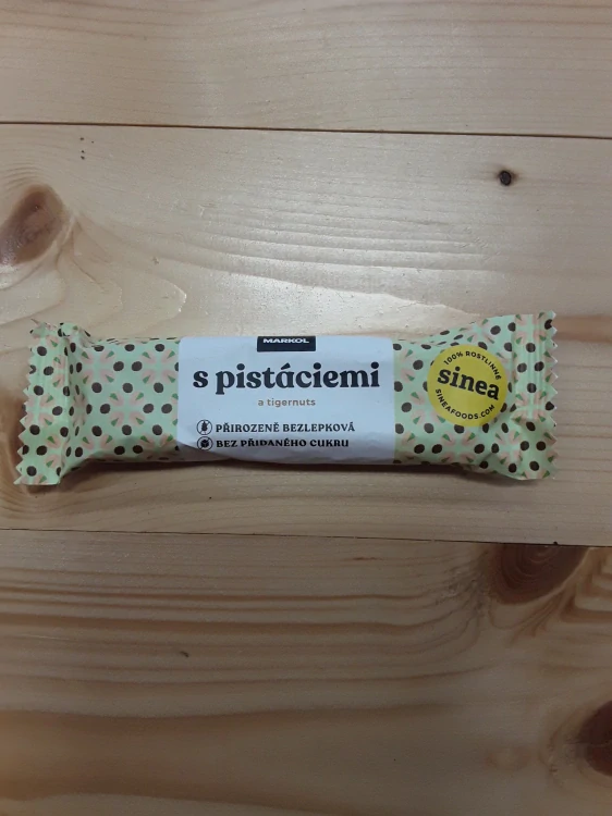 Tyčinka s pistáciemi