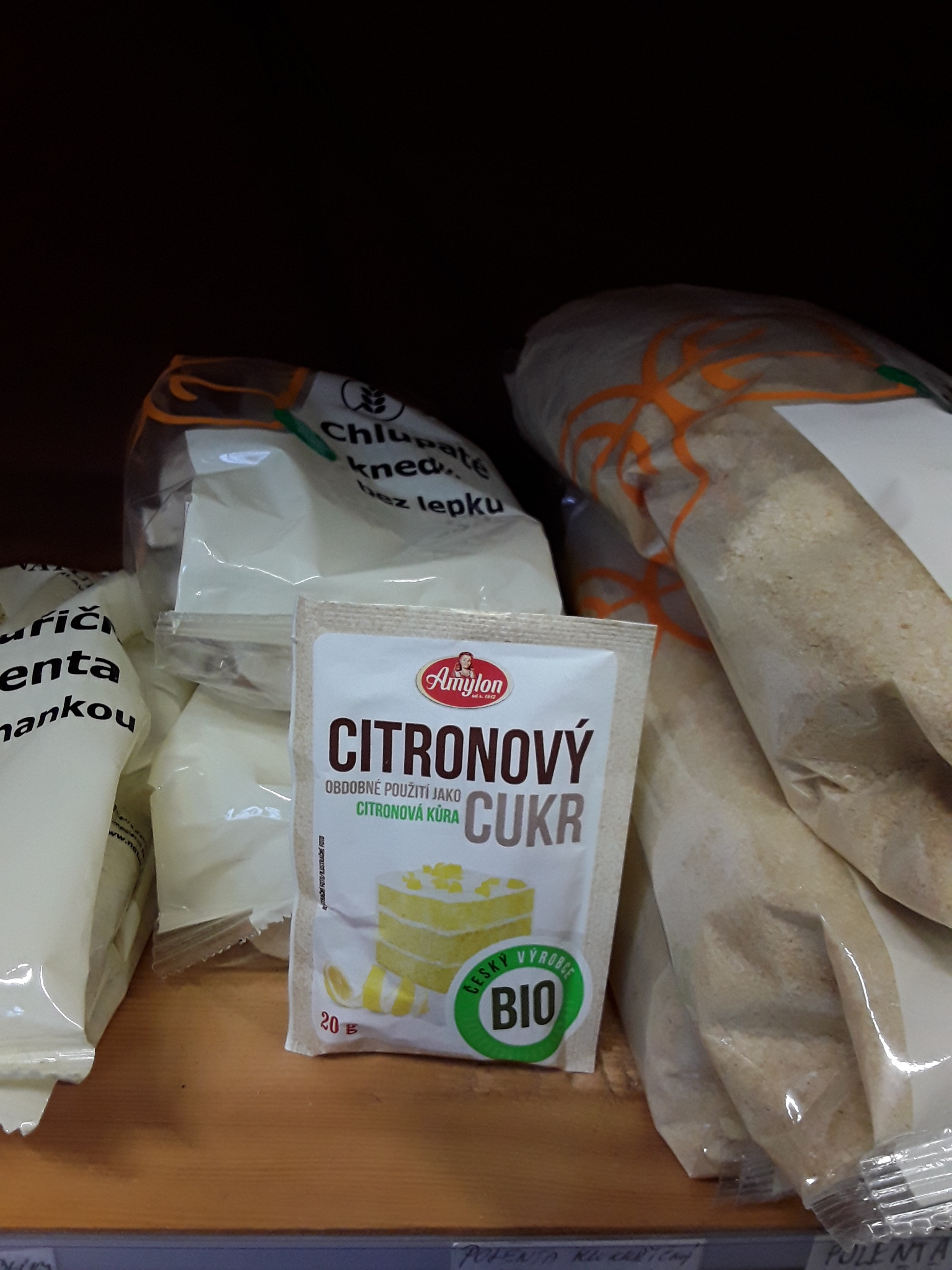 Citrónový cukr