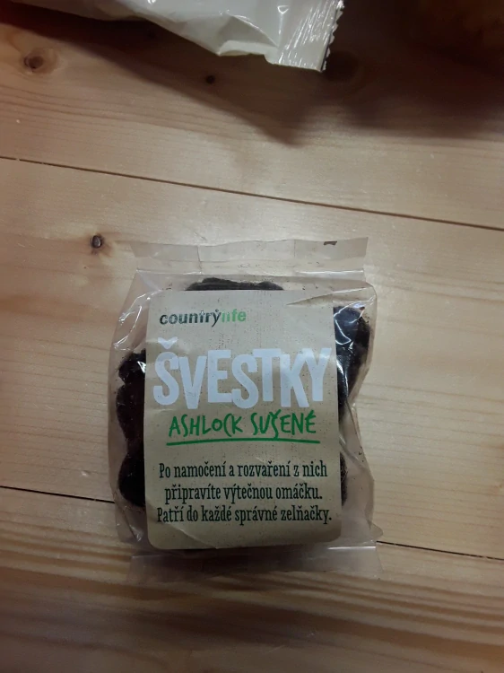 Švestky bez pecek ashlock sušené
