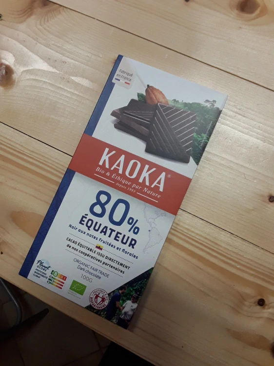 Bio fair trade hořká čokoláda