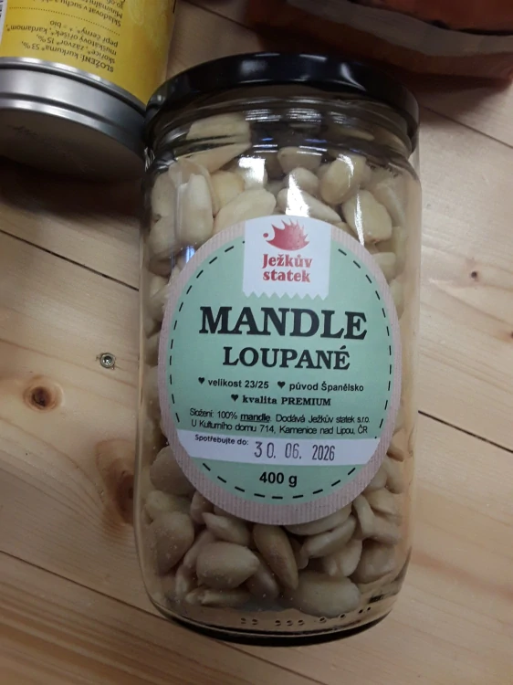 Mandle loupané