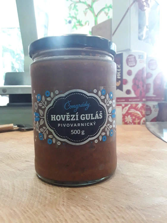 Hovězí pivovarnický guláš