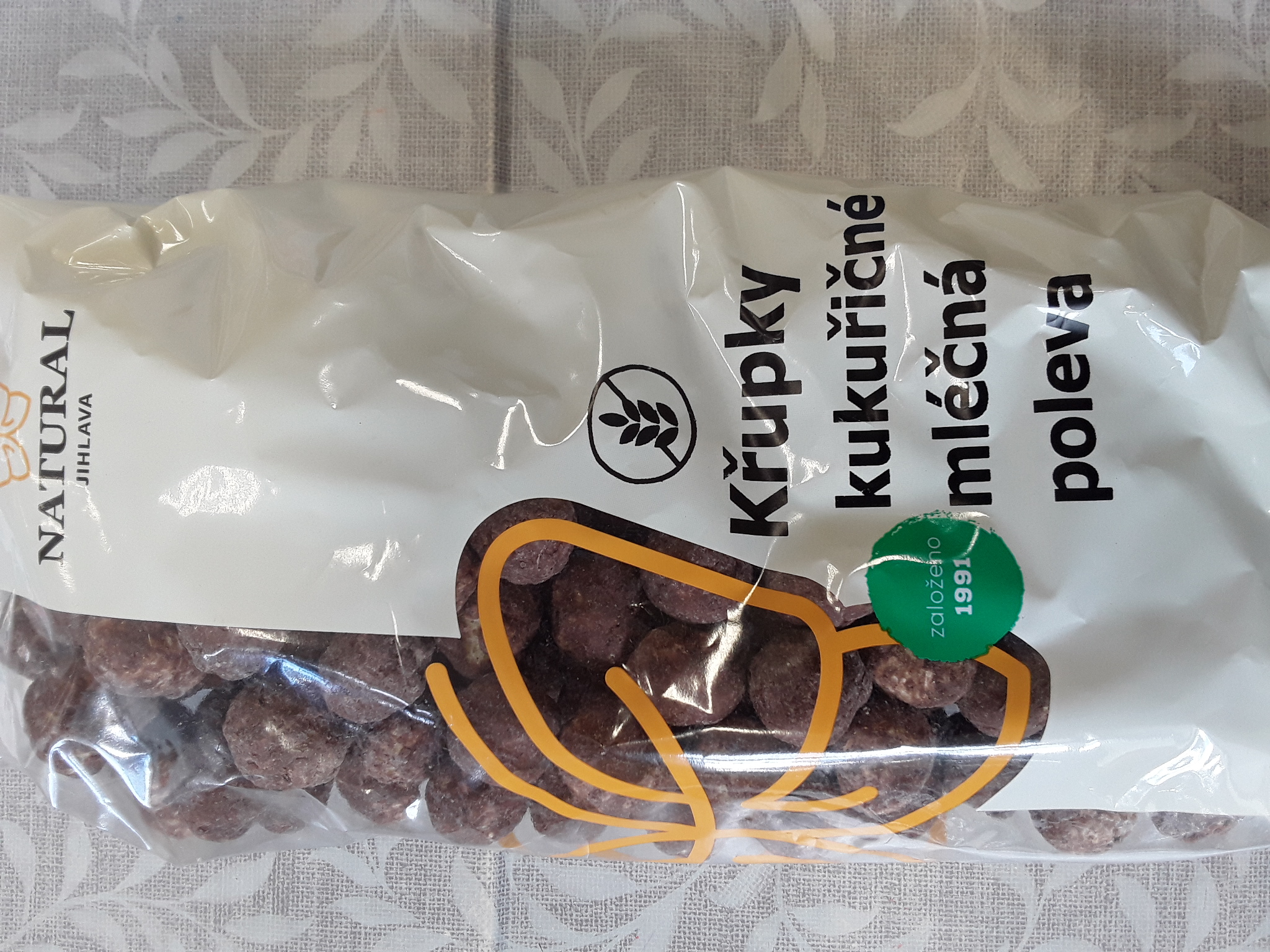 Křupky kukuřičné jogurt malina