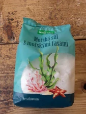Mořská sůl s mořskýmí řasami