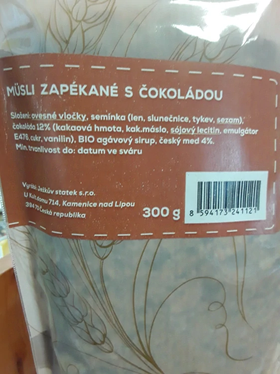Müsli zapékané s čokol?dou
