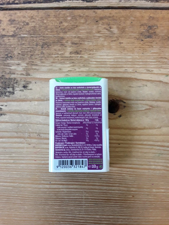 Stevia tabs