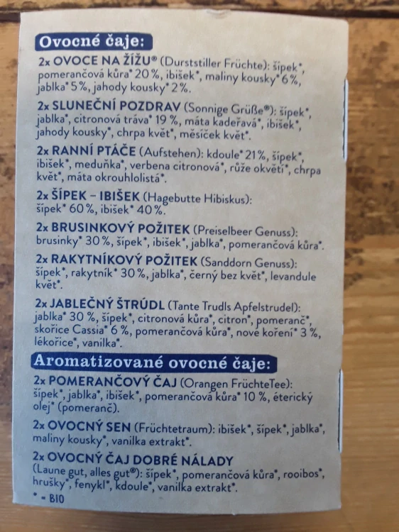 Ovocná poznávací sada