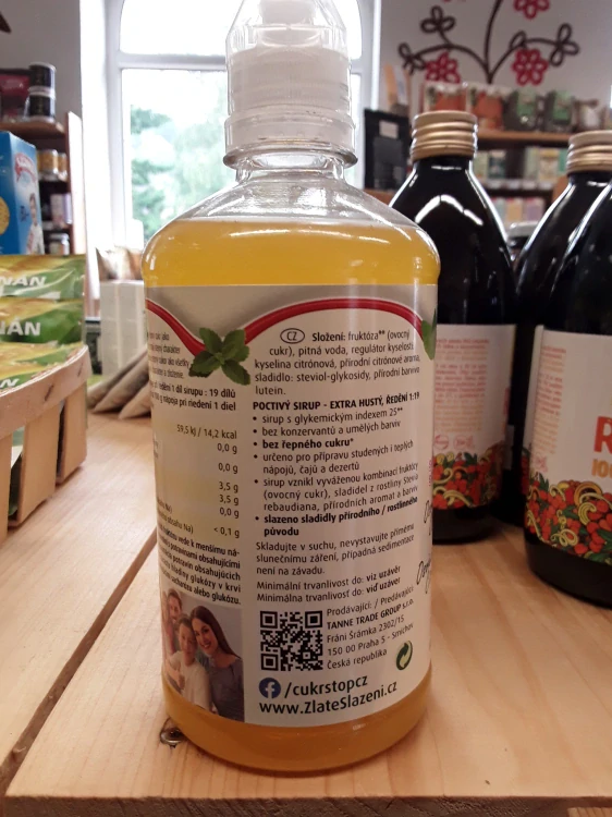 Poctivý sirup - osvěžující citrón