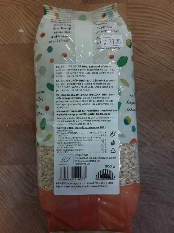 Kroupy ječné