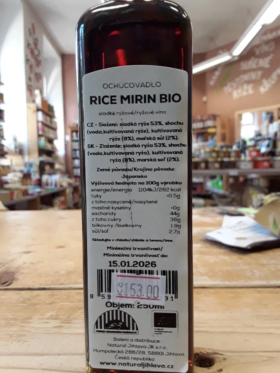 Rice Mirin bio