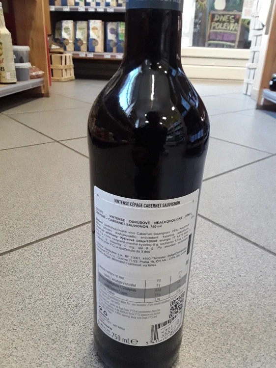 Cabernet Sauvignon nealkoholické víno