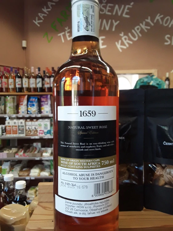 Natural Sweet Rosé