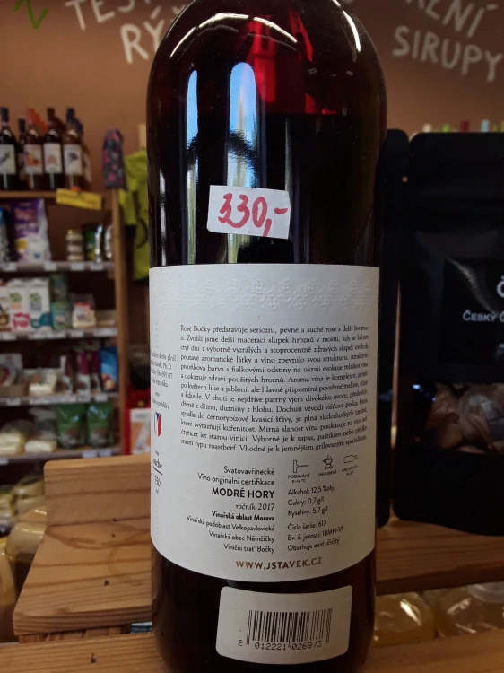 Rosé Bočky suché 2017