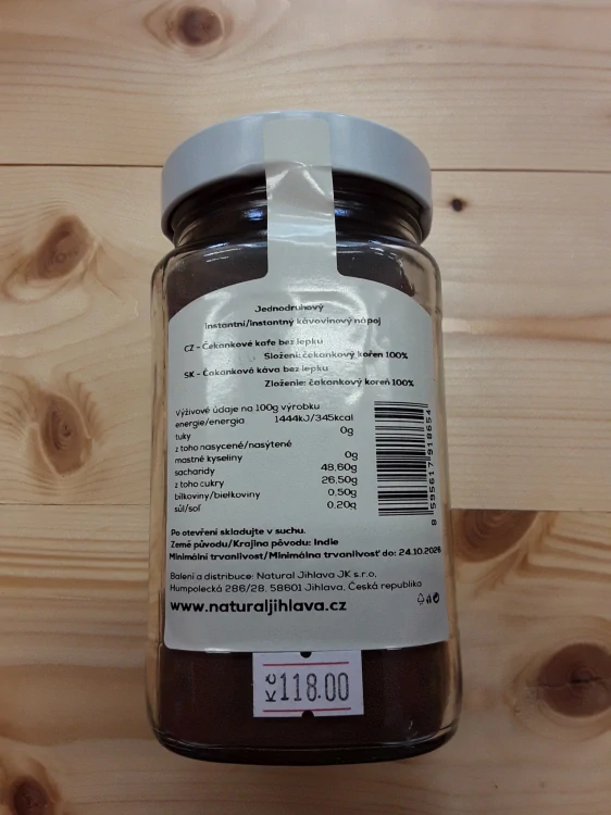 Čekankové kafe instantní