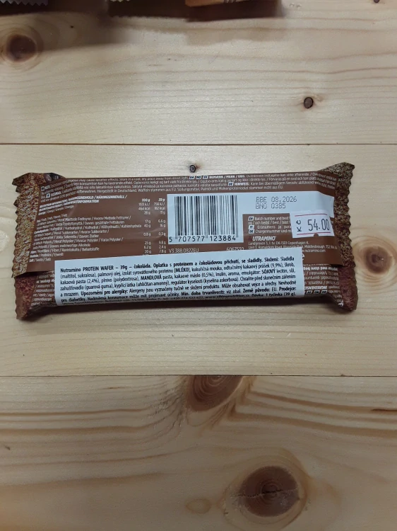 Nutramino oplatka čokoládová