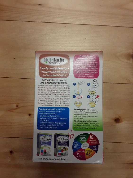 Nutrikaše probiotic - s čokoládou 