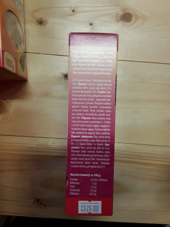 Psyllium čistící 