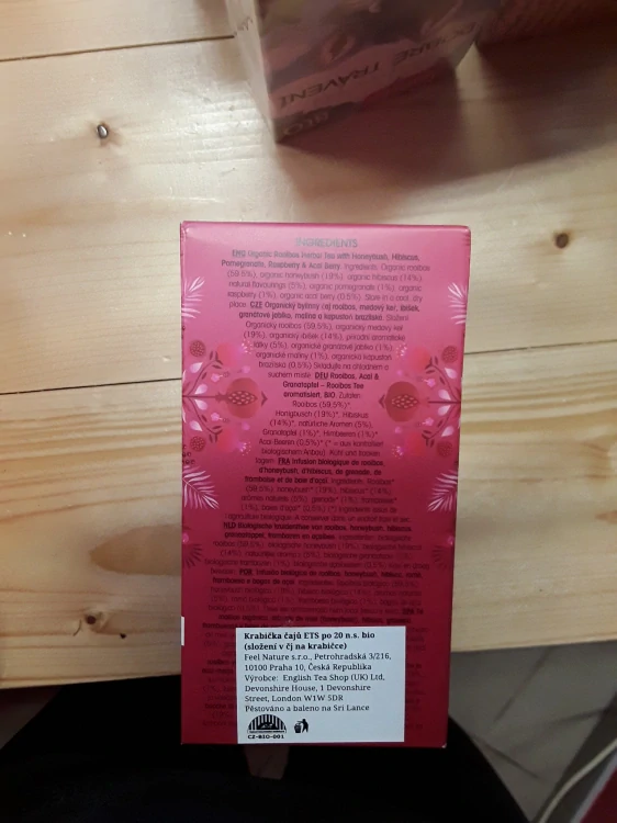 Organických bylinný čaj rooibos 