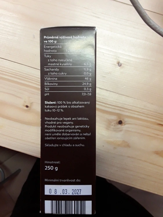 kakao BIO holandského typu