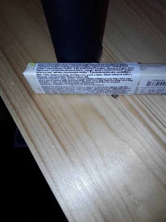 Čokoláda mléčná Lemon cheesecake s jogurtovo-citronovou náplní bio