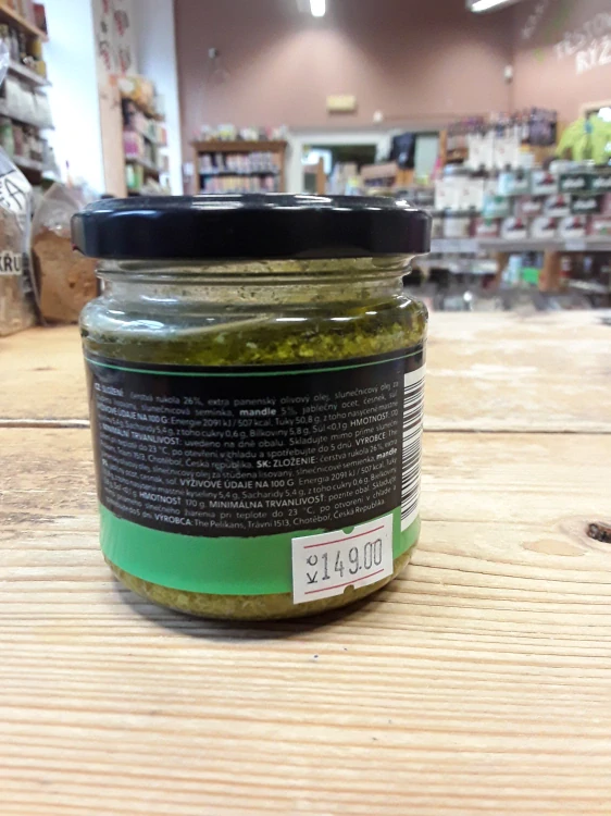 Rukolové pesto s mandlemi