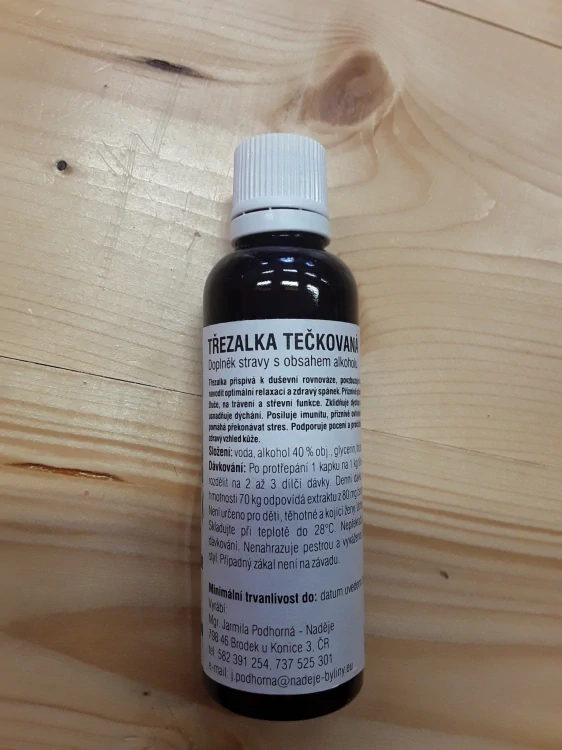 Doplňek stravy třezalka 