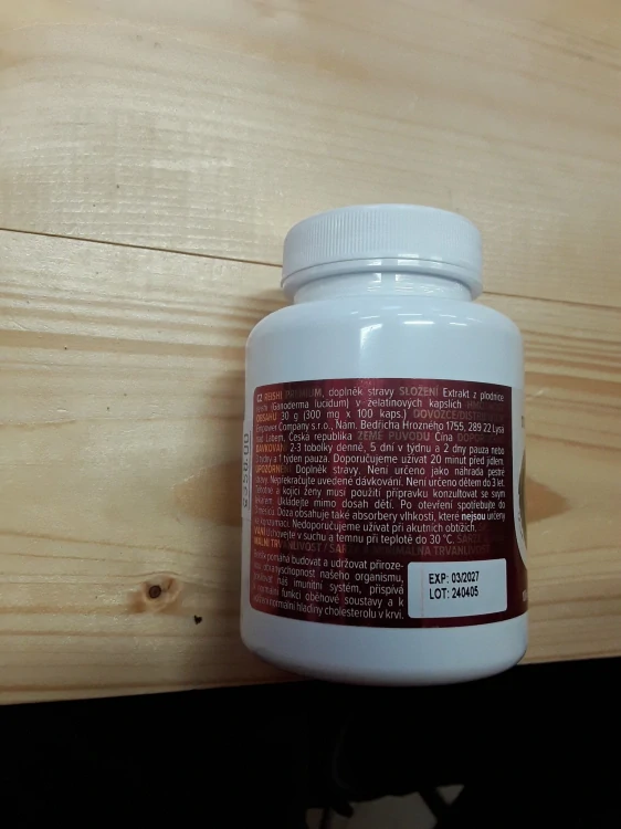 Doplňek stravy reishi premium 