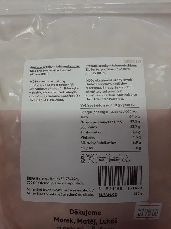 Kokos chips
