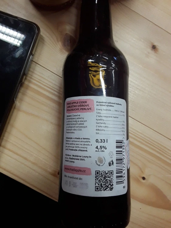 První český cider višňový 