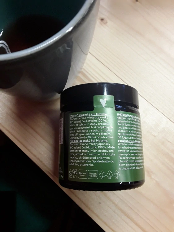 Bio japonský čaj Matcha