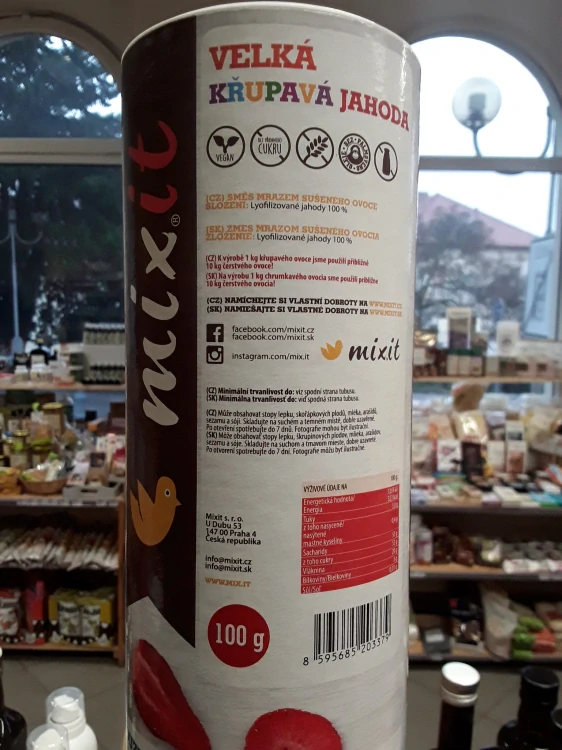 Mixit velká křupavá jahoda