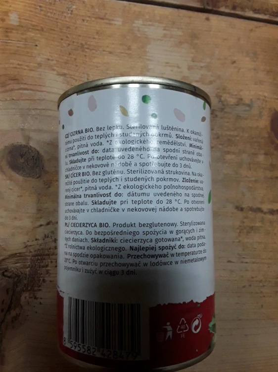 Cizrna bio sterilovaná