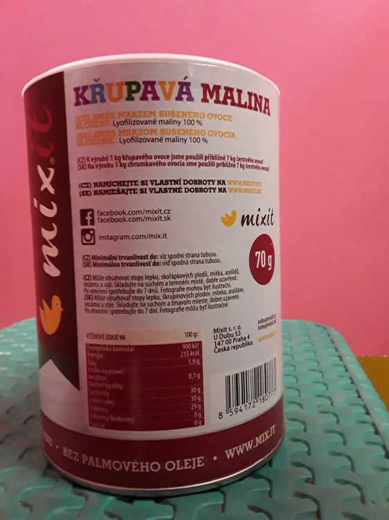 Mixit křupavá malina