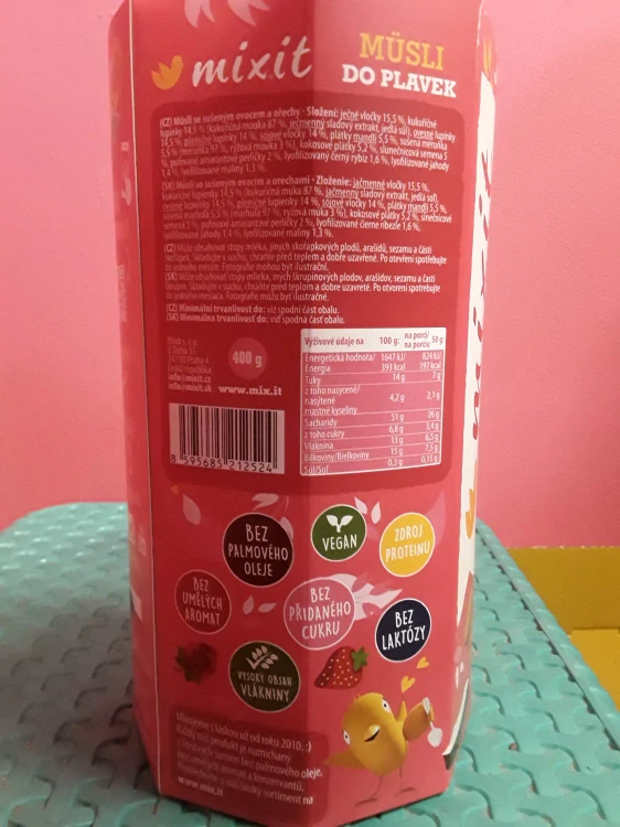 Mixit müsli do plavek