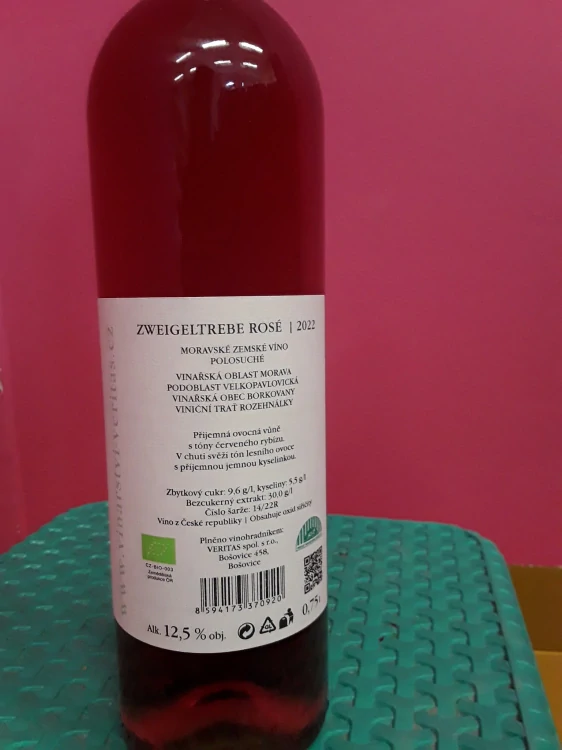 Zweigeltrebe Rosé 2022