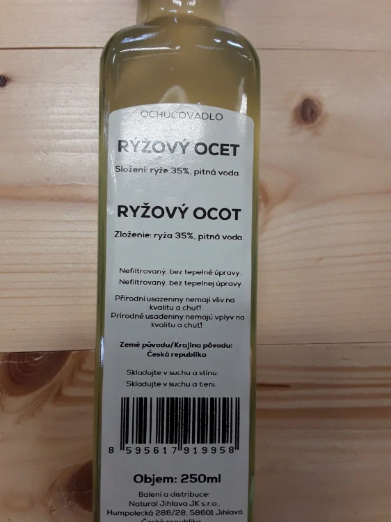 Rýžový ocet