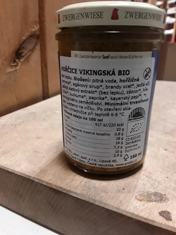 Hořčice vikingská bio