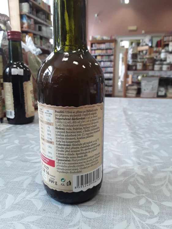 Benediktinský bylinný extrakt borovice