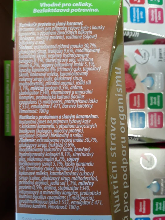 Nutrikaše protein a slaný karamel
