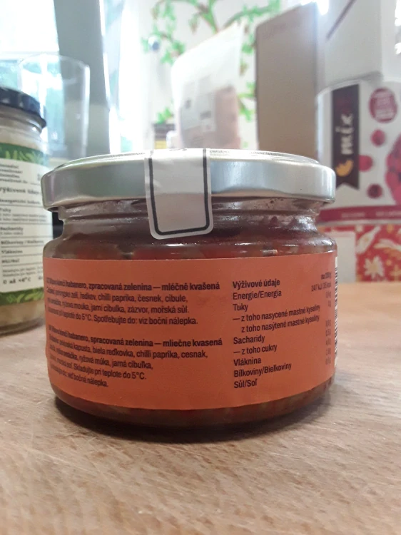 Pikantní Vítovo kimchi habanero