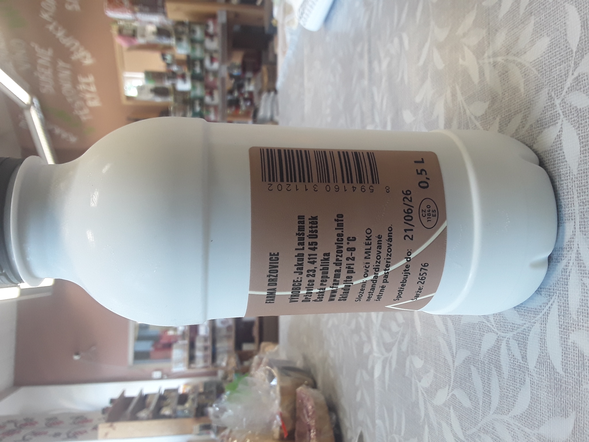 Ovčí mléko 0,5L