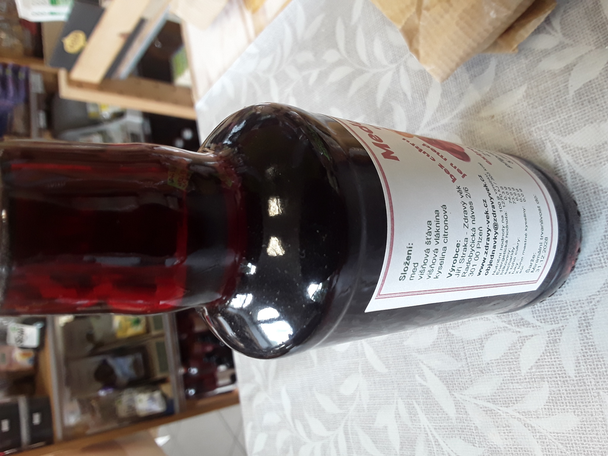 Medový sirup višňový