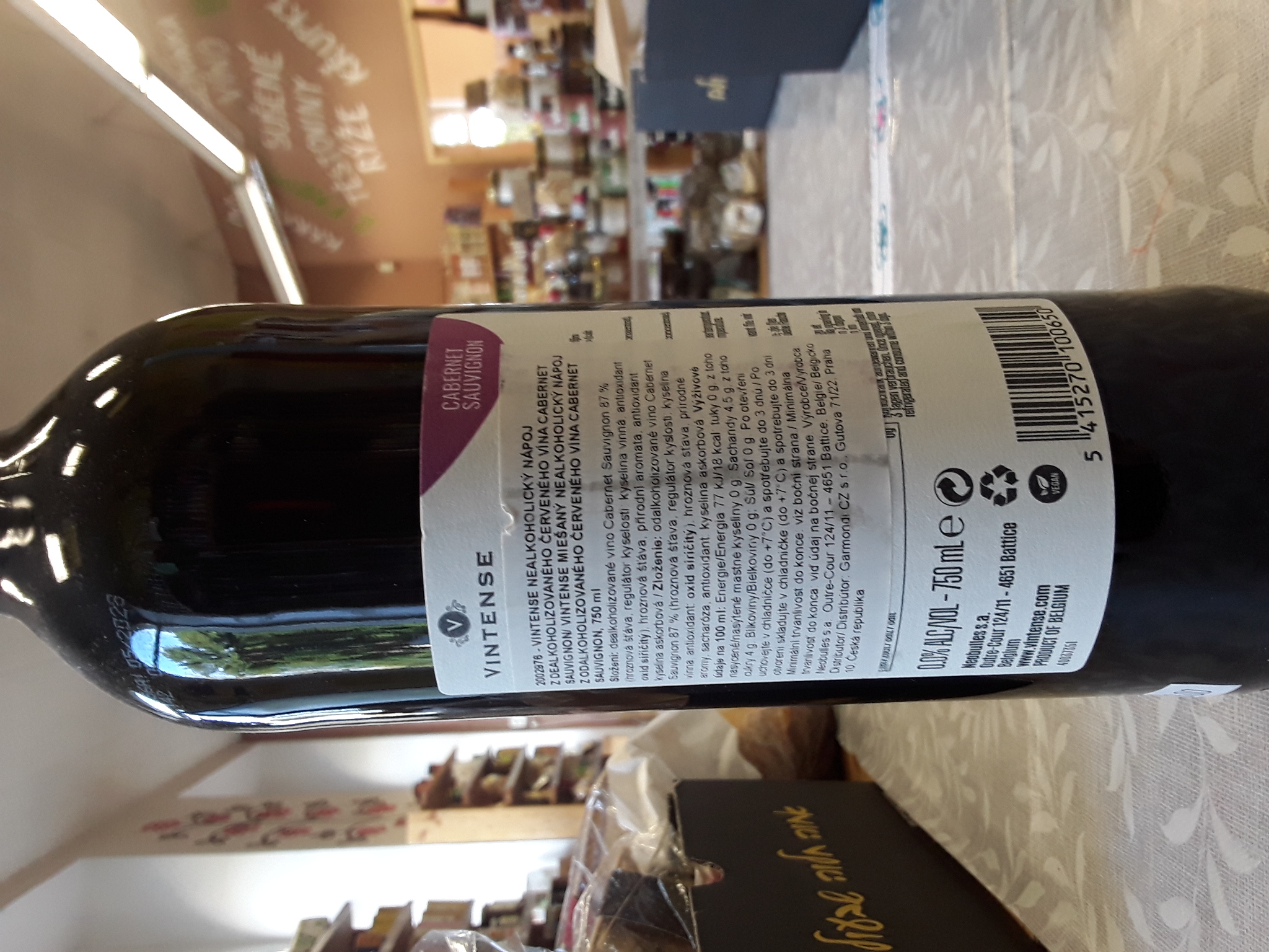 Nealkoholické Cabernet Sauvignon