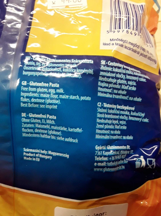Spagetti Cornito (těstoviny bezlepkové)