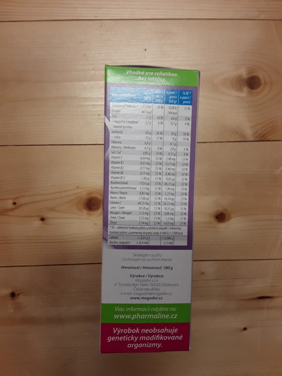Nutrikaše probiotic - borůvka a meruňka