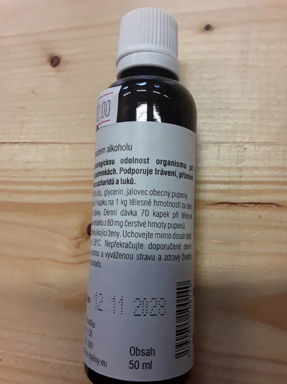 Doplňek stravy jalovec
