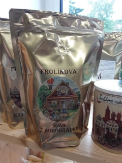 Frolíkova káva z Borohrádku - zrnková